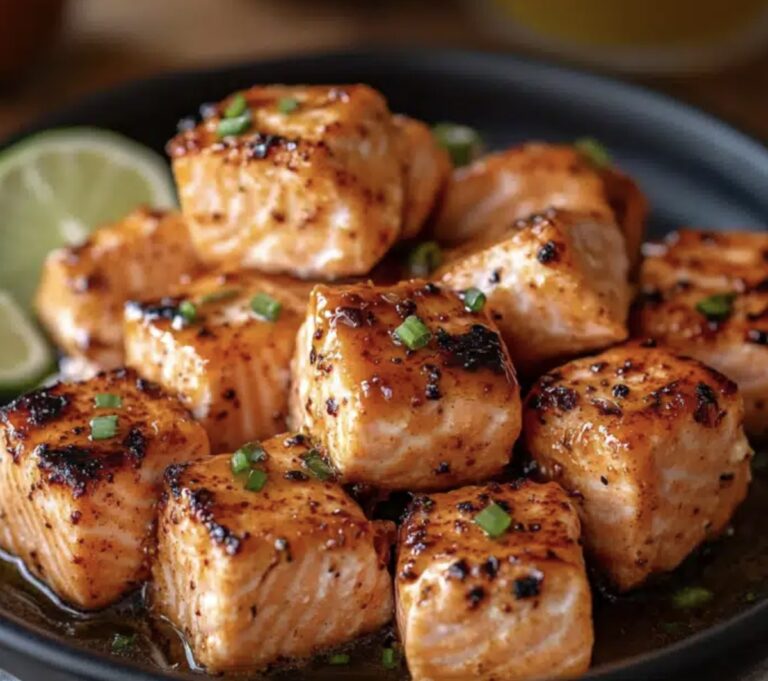 Crispy Bang Bang Salmon Bites Recipe