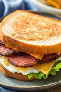 Fried Bologna Sandwiches Recipe