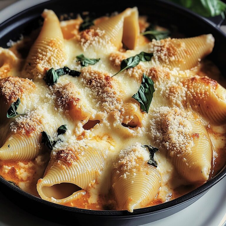Cheesy Ricotta Stuffed Shells Recipe