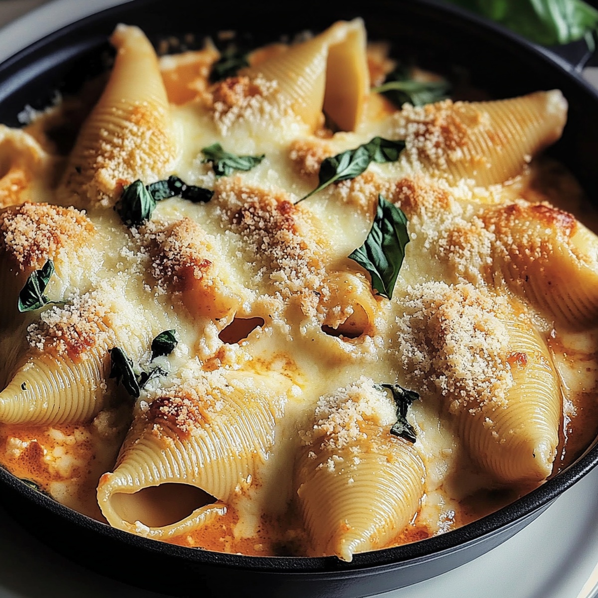 Cheesy Ricotta Stuffed Shells Recipe