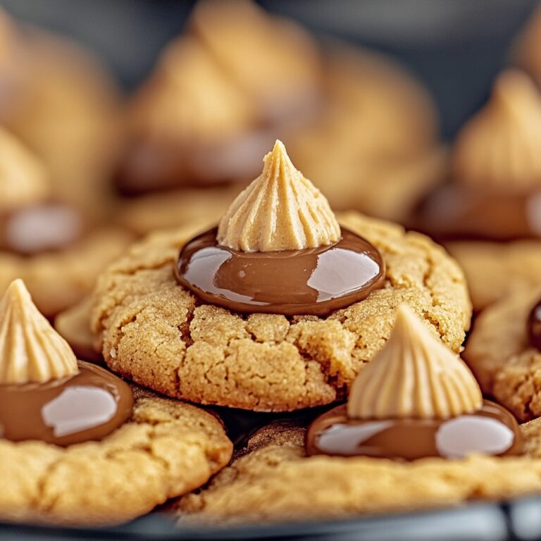 Heavenly Peanut Butter Kiss Cookies Recipe