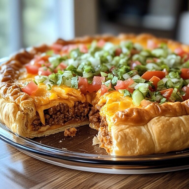 Cheesy Pillsbury Crescent Roll Taco Bake Recipe
