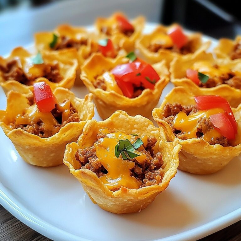 Crispy Taco Cups Recipe