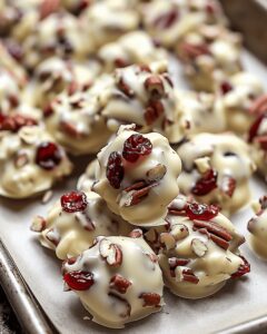 Cranberry Pecan White Chocolate Delights Recipe