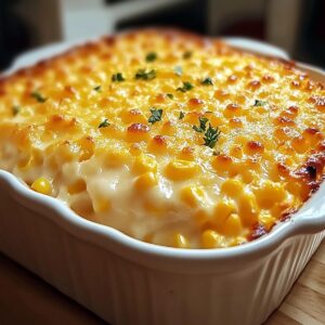 Golden Honey-Glazed Corn Casserole Recipe