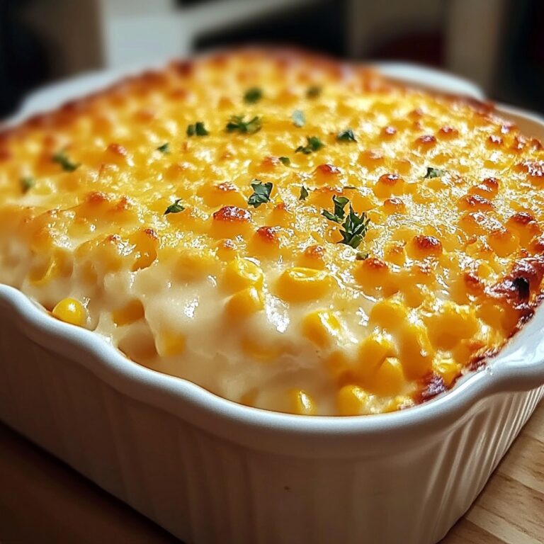 Golden Honey-Glazed Corn Casserole Recipe
