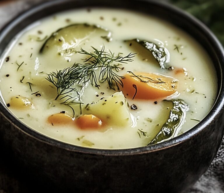 Tangy Dill Pickle Soup Recipe