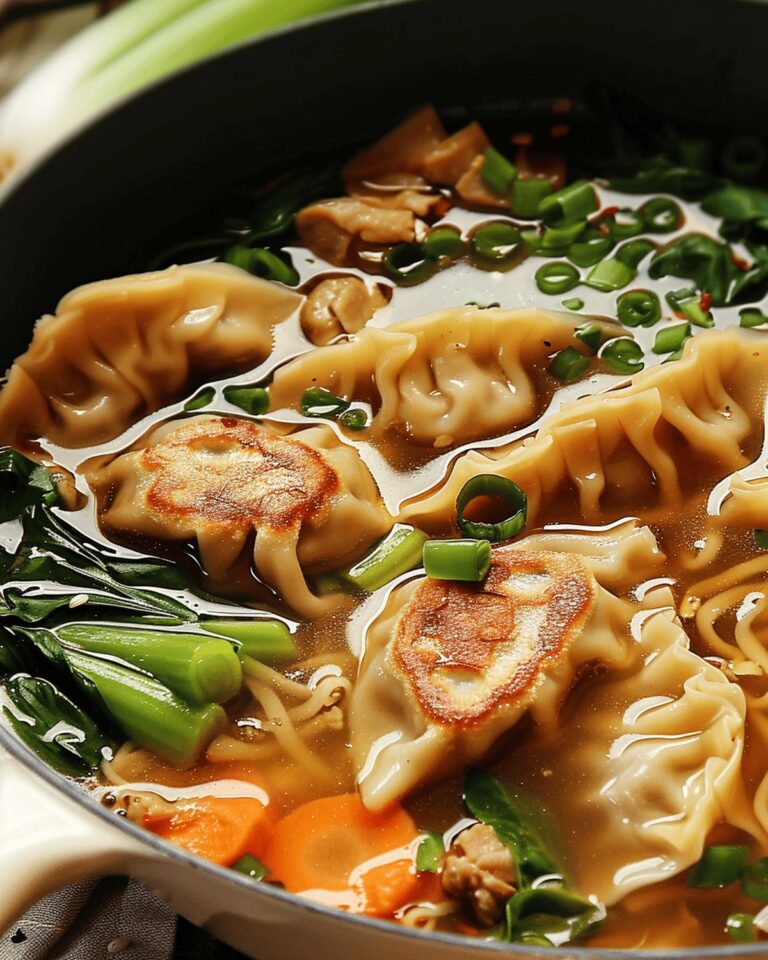 Potsticker Noodle Soup Recipe