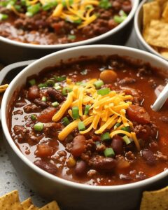 Beef Chili Recipe