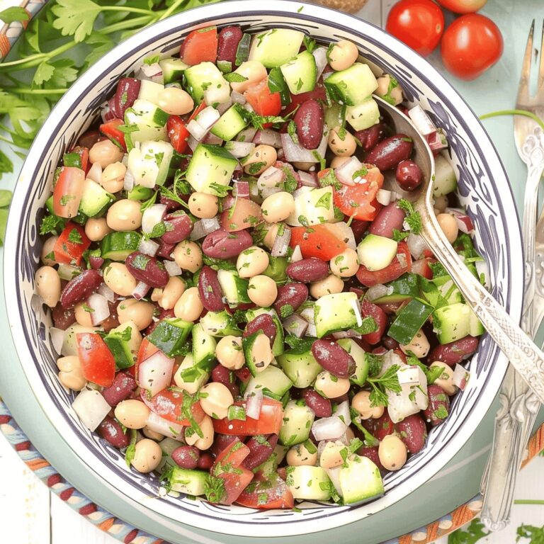 Mediterranean Bean Salad Recipe