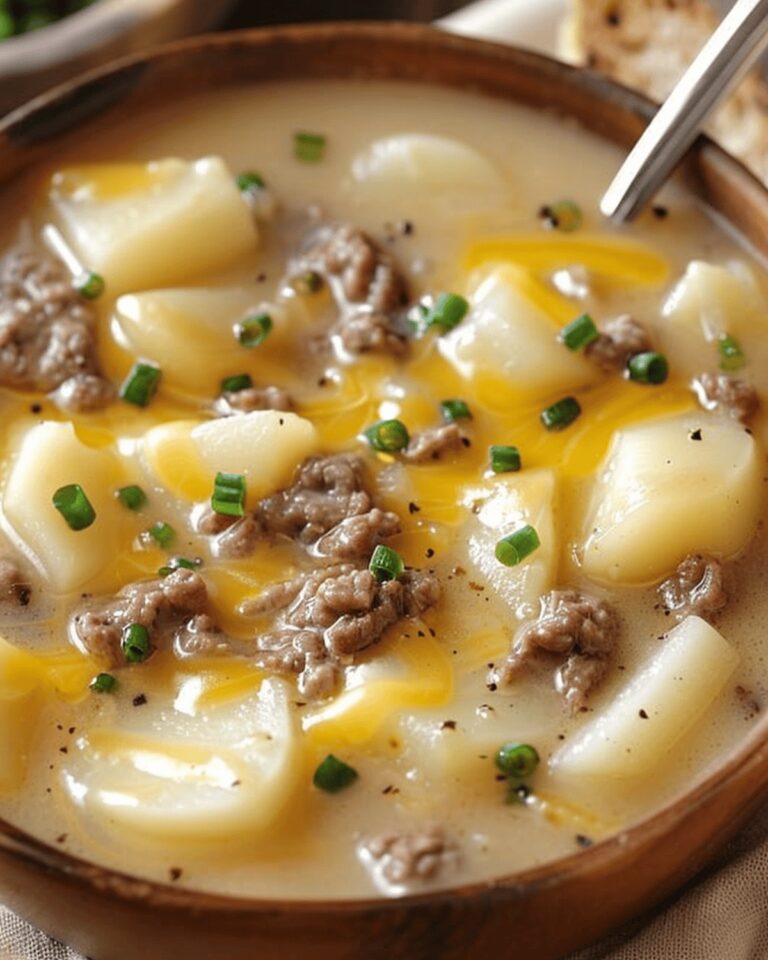 Cheesy Beef And Potato Delight Recipe