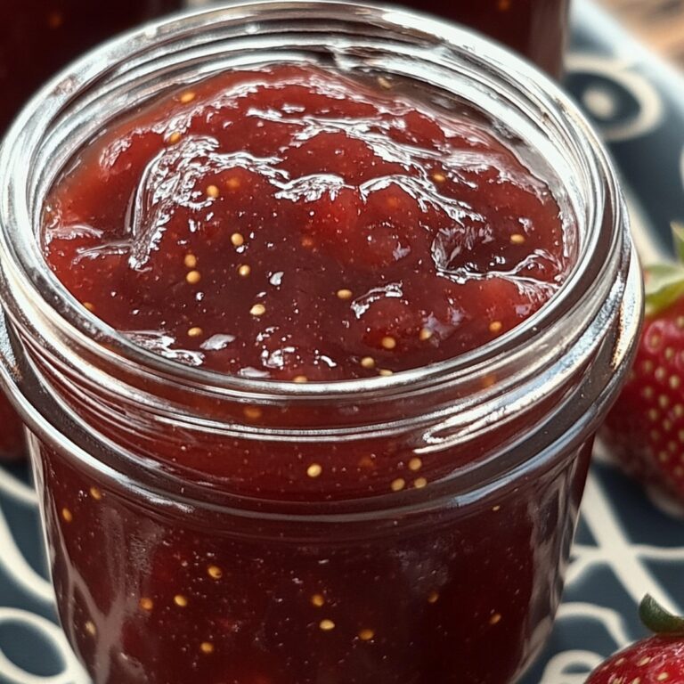 Vibrant Jalapeno Strawberry Jam Recipe