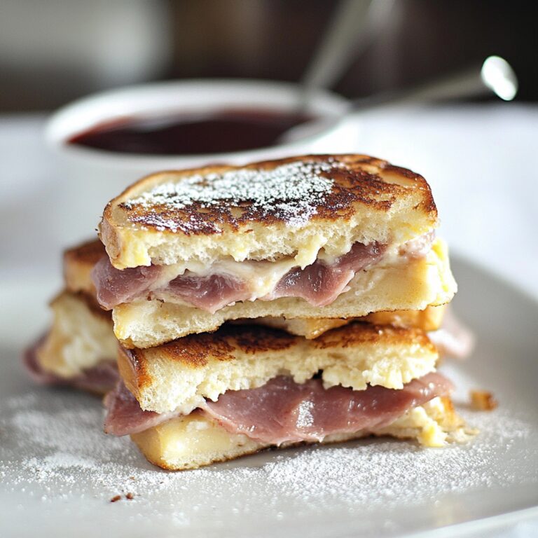 Crispy Monte Cristo Style Breakfast Sliders Recipe