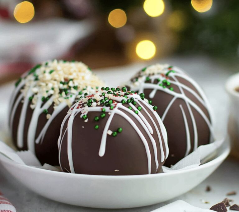 Magical Christmas Hot Cocoa Bombs Recipe