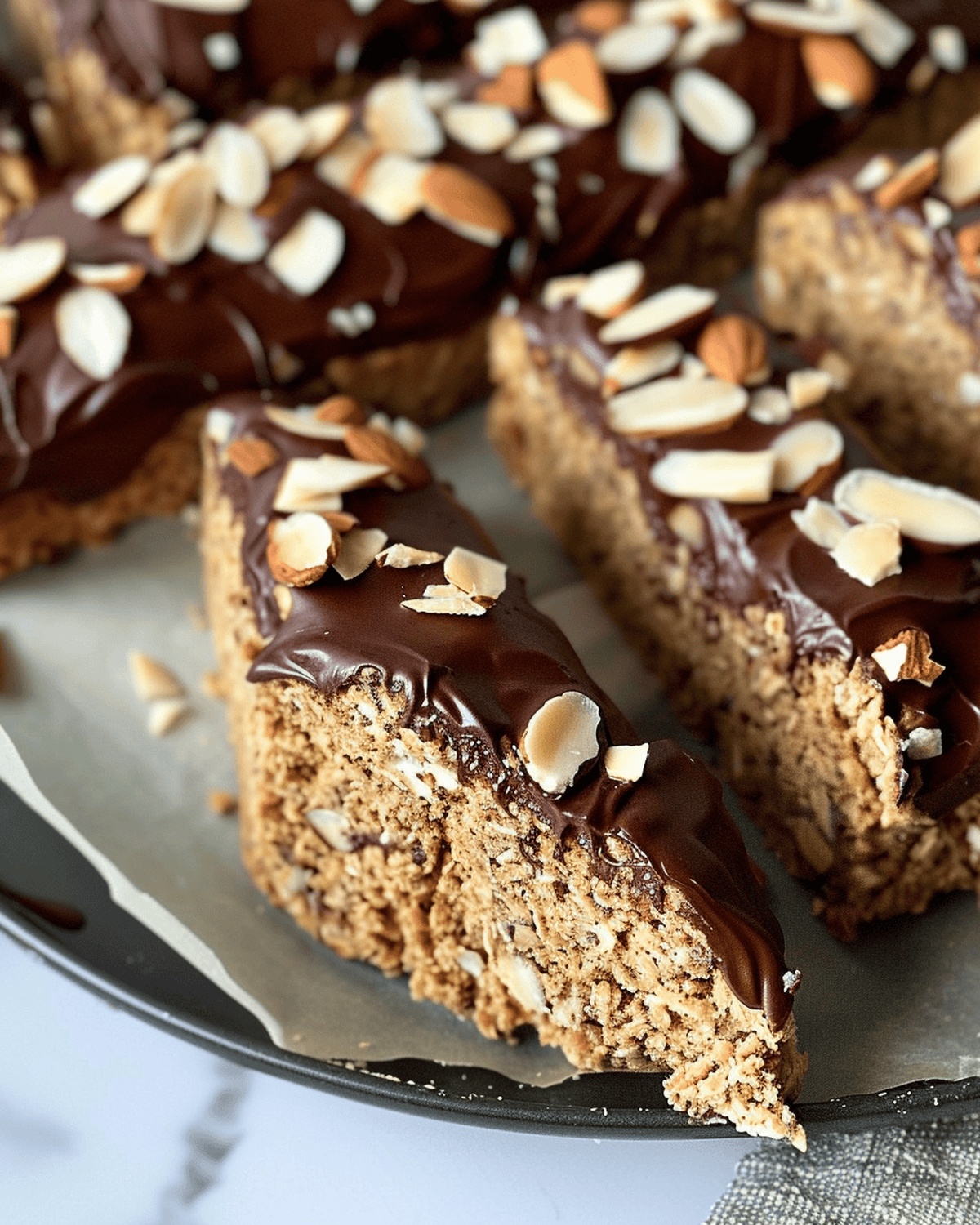 Chocolate-Dipped Almond Biscotti Delight Recipe