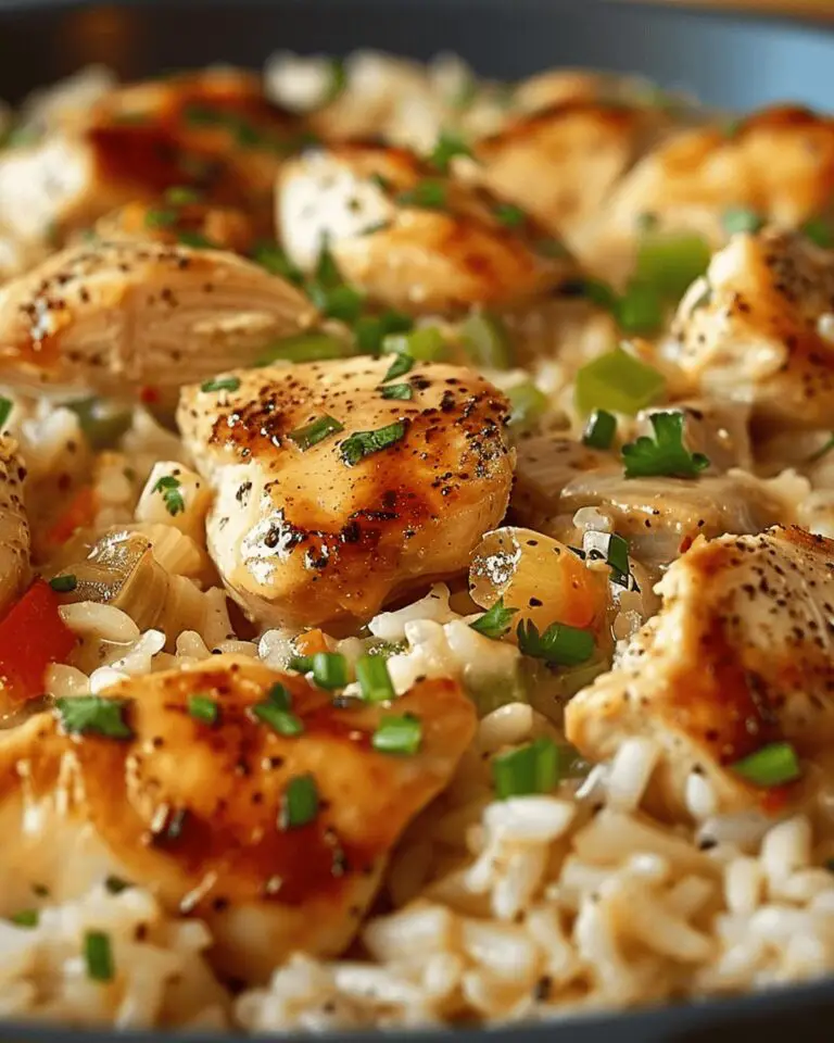Savory Chicken And Rice Casserole Recipe