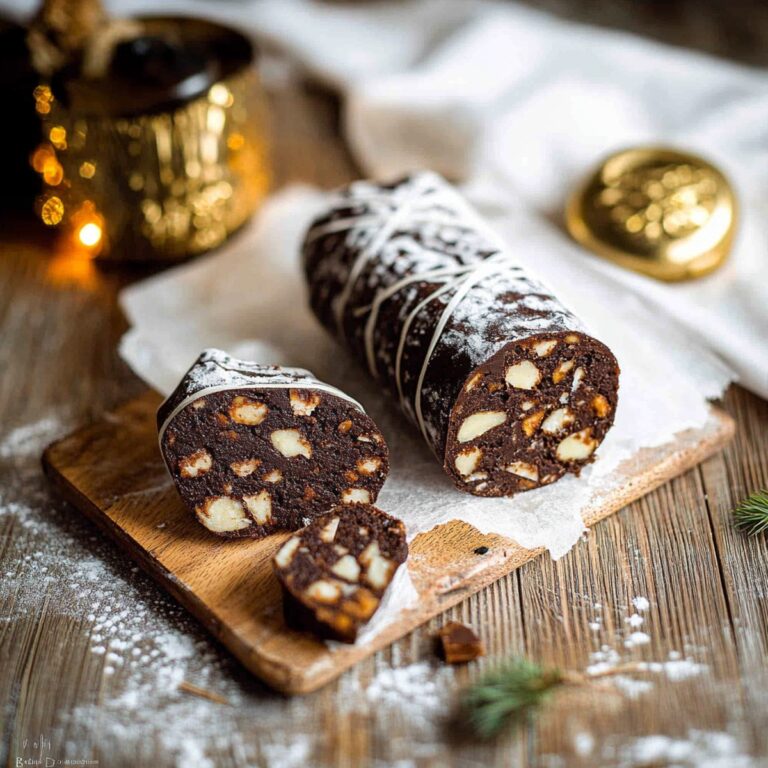 Rustic Chocolate Salami Recipe