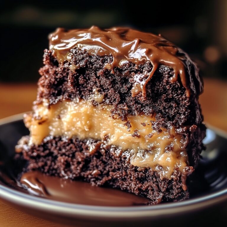 Luscious German Chocolate Cake Recipe