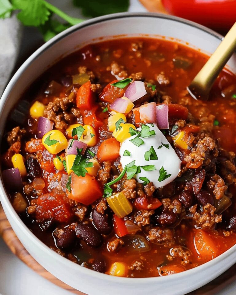 Hearty Slow Cooker Chili Delight Recipe