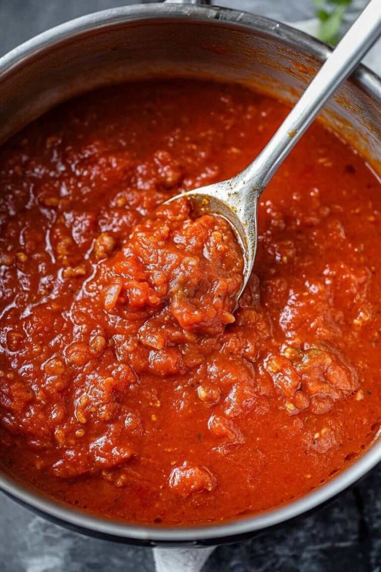 Homemade Spaghetti Sauce Recipe