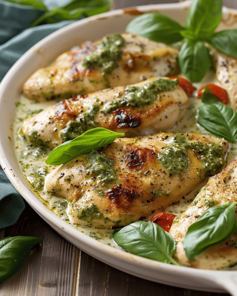 Creamy Pesto Chicken Delight Recipe