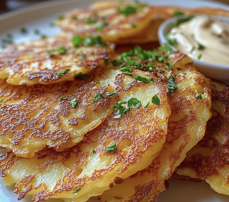 Crispy German Potato Pancakes Recipe