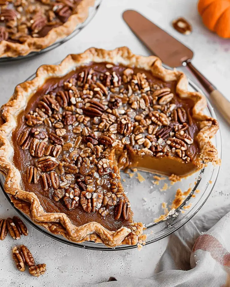 Praline Pumpkin Pie Recipe