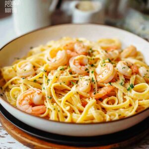 Succulent Garlic Butter Shrimp Pasta Recipe