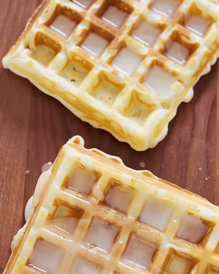 Glazed Donut Waffles Recipe