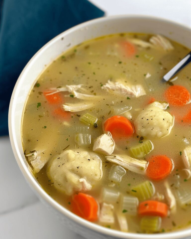 Savory Chicken And Herb Dumplings Soup Recipe