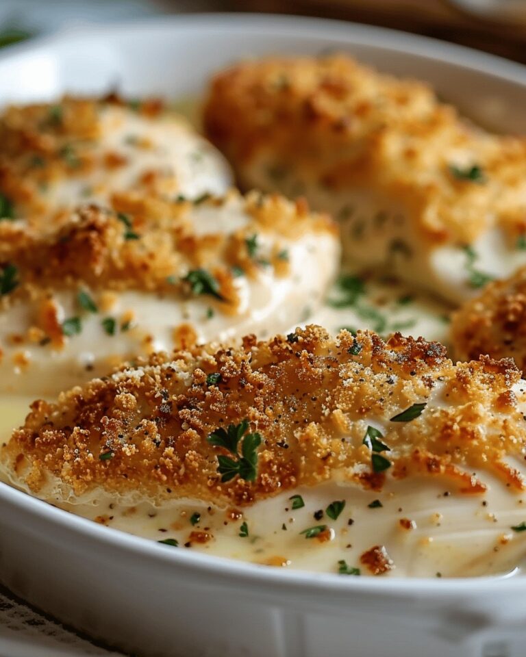 Parmesan-Crusted Chicken Bake Recipe