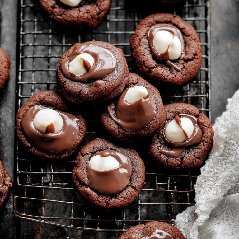 Gooey Marshmallow-Surprise Hot Cocoa Cookies Recipe