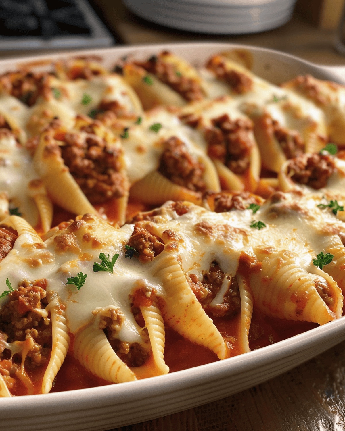 Creamy Ricotta Beef Shells Delight Recipe