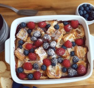Dreamy Berry French Toast Casserole Recipe