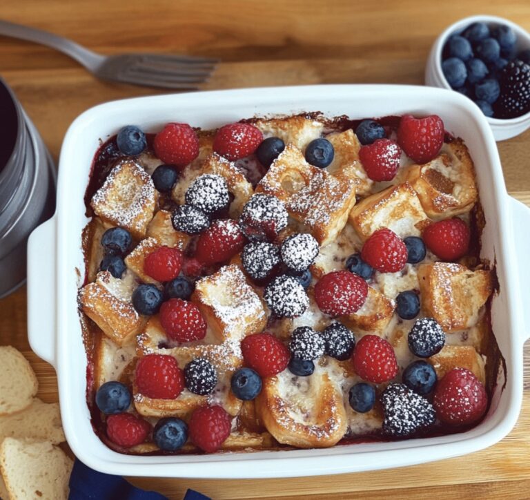Dreamy Berry French Toast Casserole Recipe