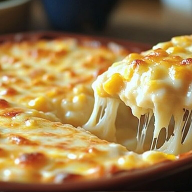 Cheesy Cream Cheese Corn Casserole Recipe