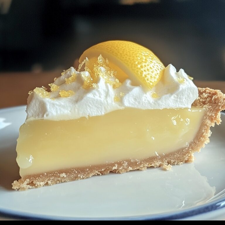 Tangy Lemon Pie Recipe