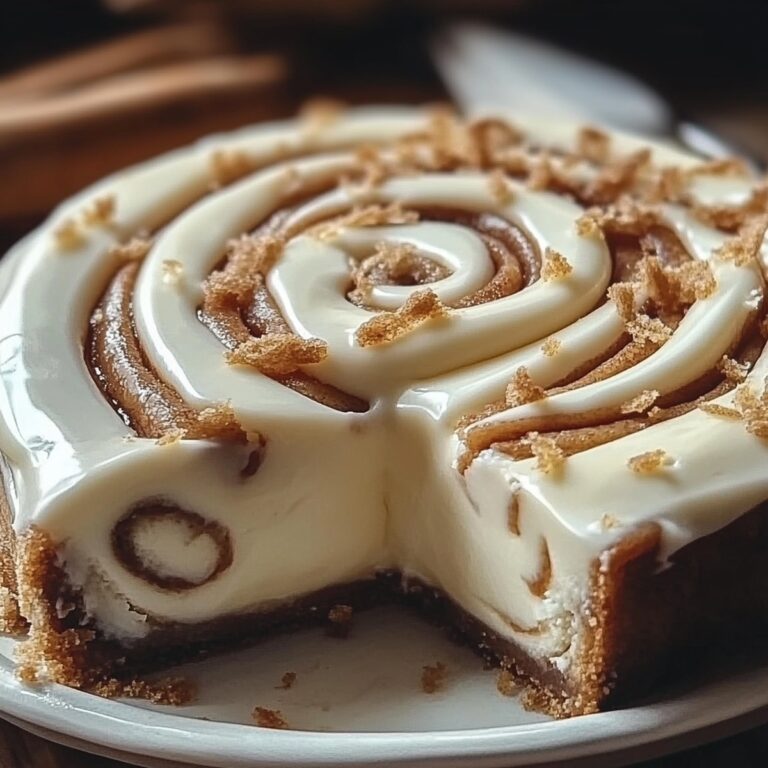 Luscious Cinnamon Roll Cheesecake With Cream Cheese Icing Recipe