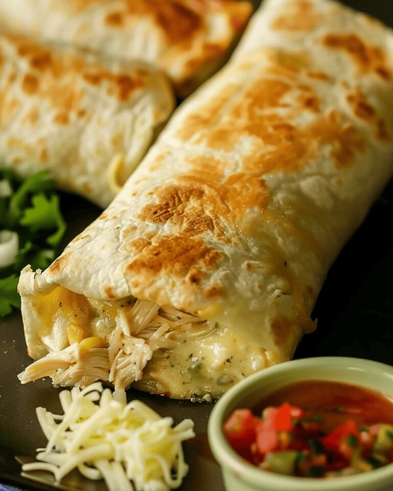 Easy 30-Minute Chicken Chimichanga Recipe