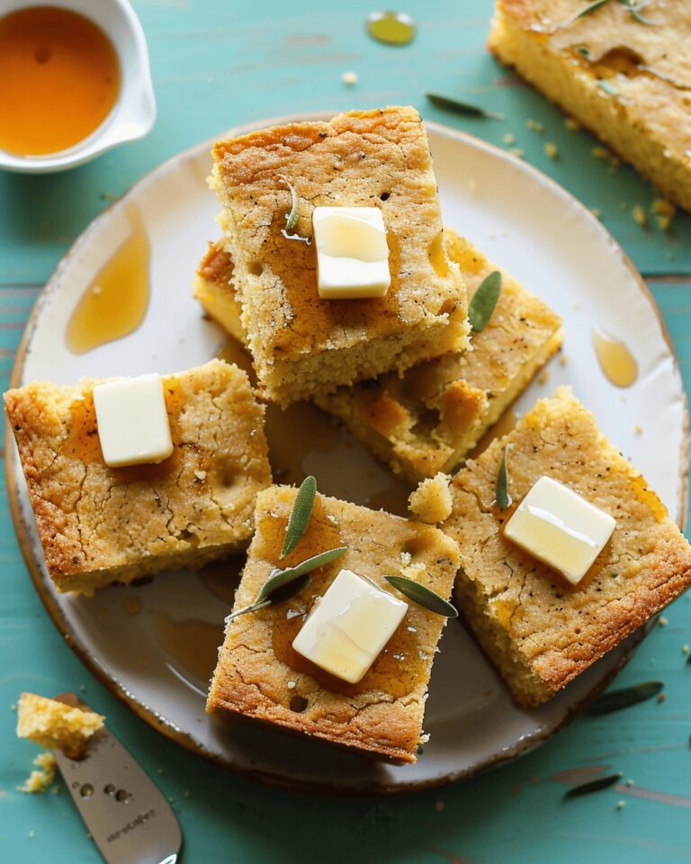 Savory Chickpea Cornbread Delight Recipe