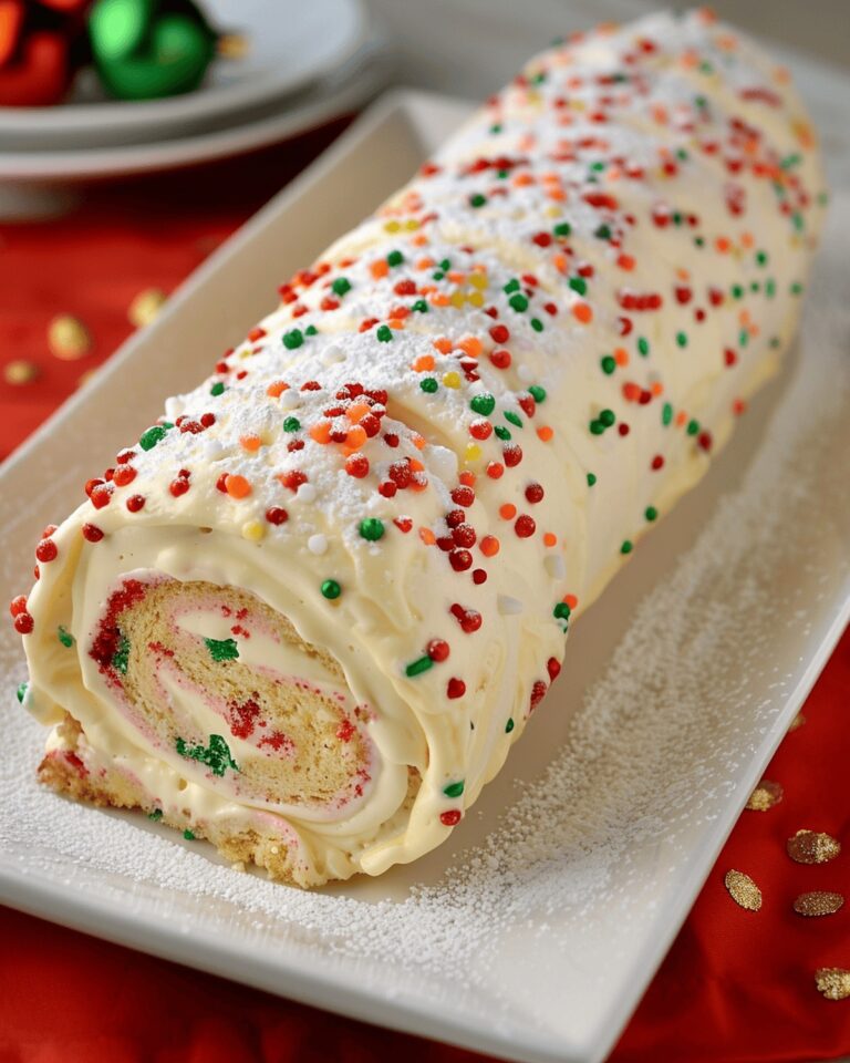 Holiday Celebration Cake Roll Recipe