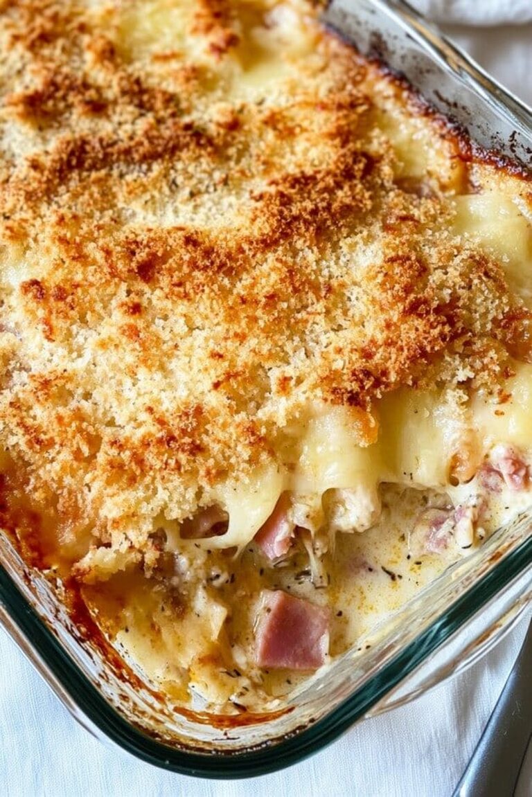 Chicken Cordon Bleu Casserole Recipe