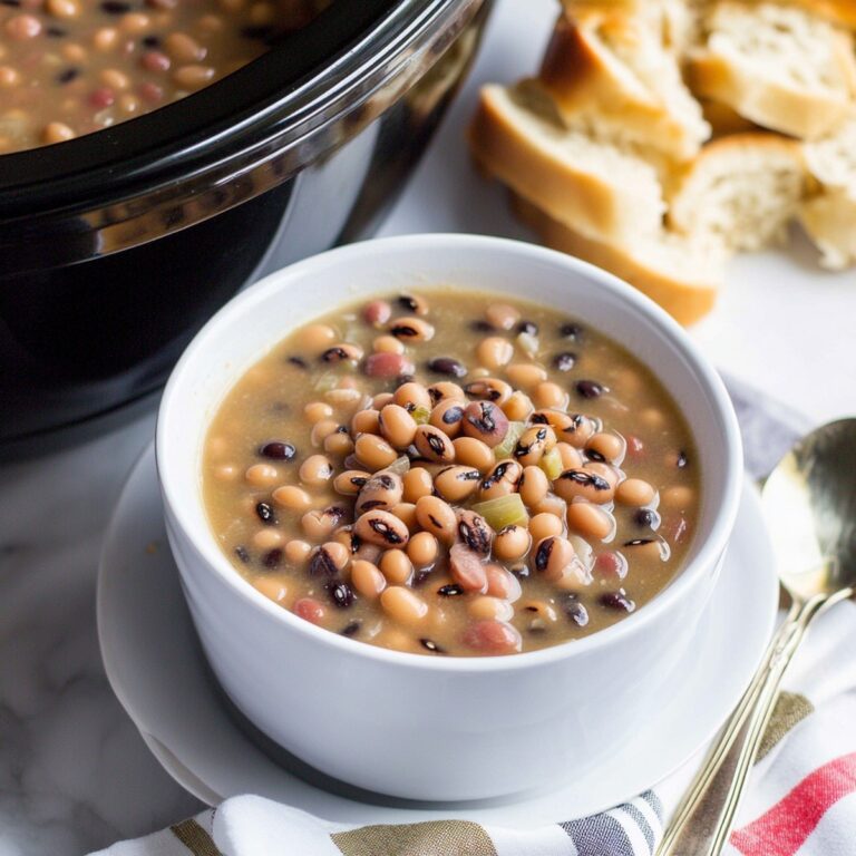 Hearty Crockpot Black Eyed Peas Recipe
