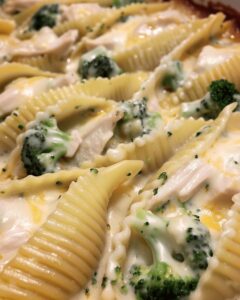 Creamy Chicken And Broccoli Pasta Shells Recipe