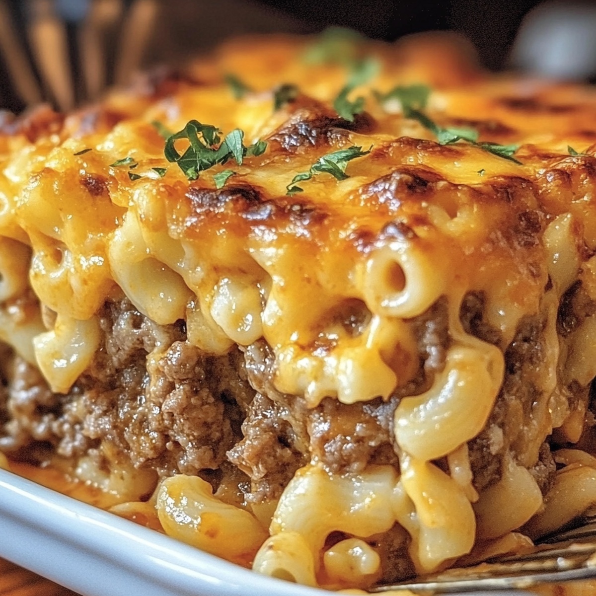 Hearty Mac And Cheese Meatloaf Casserole Recipe