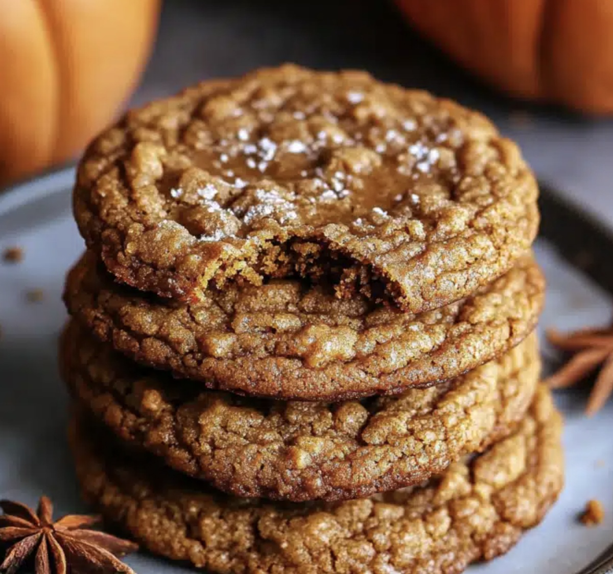 Soft Brown Butter Maple Pumpkin Cookies Recipe