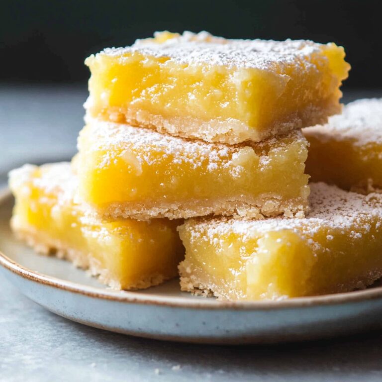 Tangy Lemon Bars Recipe
