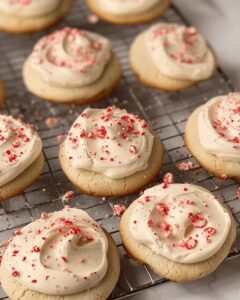 Peppermint Sour Cream Sugar Cookies Delight Recipe