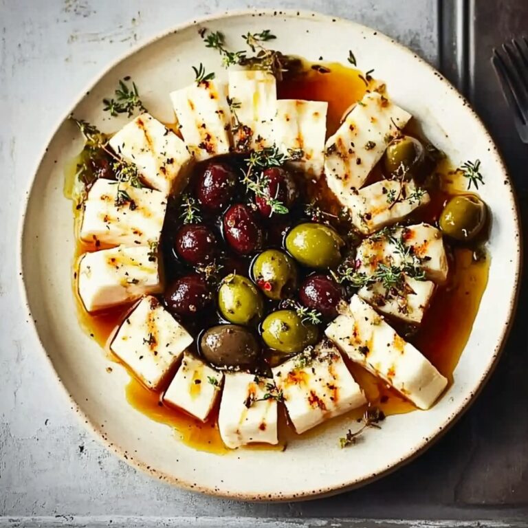 Rustic Olives And Cheese Recipe