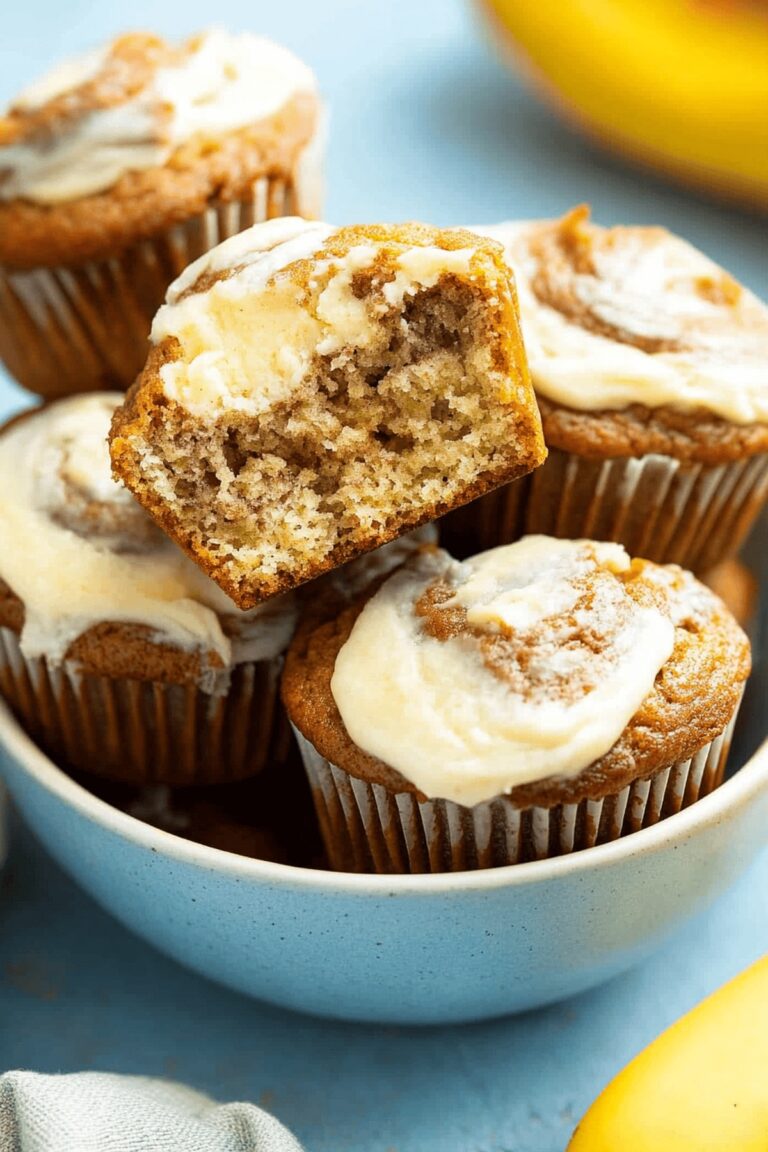 Banana Cream Cheese Muffins Recipe